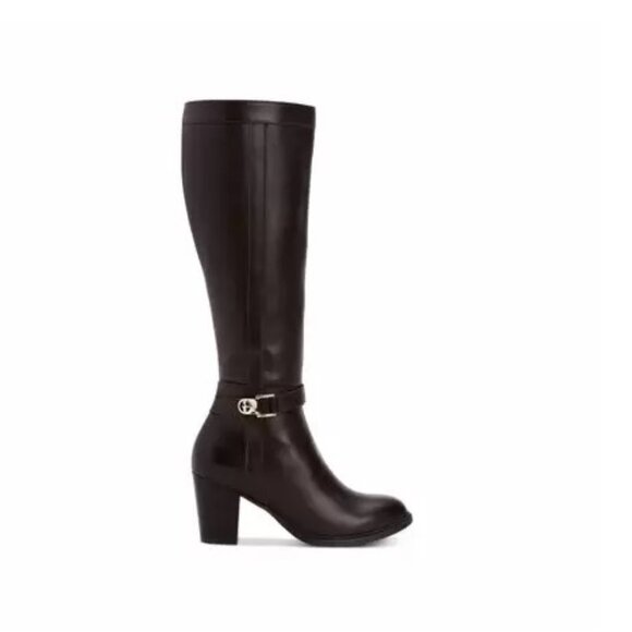 Giani Bernini Rozario Memory-Foam Wide-Calf Dress Boots - Picture 1 of 7